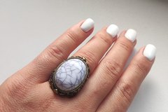 Na sprzedaż: Vintažinis bižuterinis žiedas - dovanoju