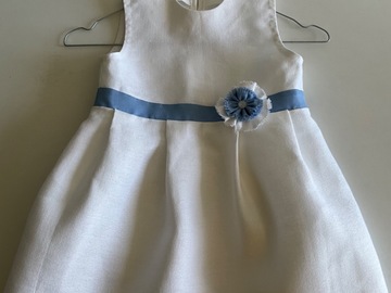 Parduoda: Balta lininė suknelė