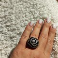 Parduoda: Išskirtinis žiedas su Swarovski kristalais