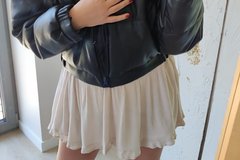 Parduoda: Nauja Bomber dirbtinės odos Pull&Bear striukė