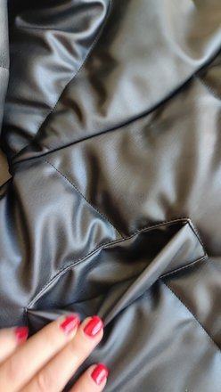 Nauja Bomber dirbtinės odos Pull&Bear striukė
