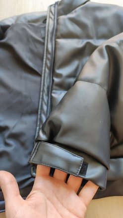 Nauja Bomber dirbtinės odos Pull&Bear striukė