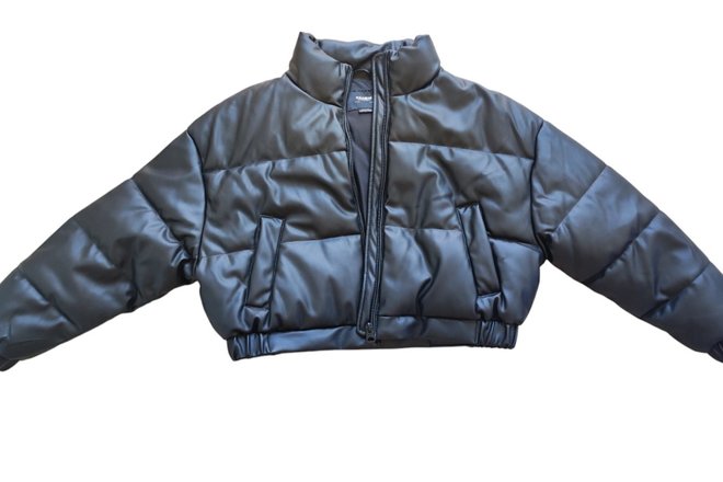 Nauja Bomber dirbtinės odos Pull&Bear striukė