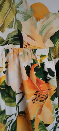 H&M medvilninė gėlėta suknelė vasarai 40d 
